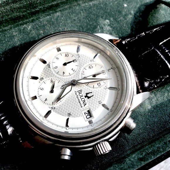 Men's BULOVA CHRONOMETER- BIG and NICE 🪐🌟💥 - Picture 1 of 15